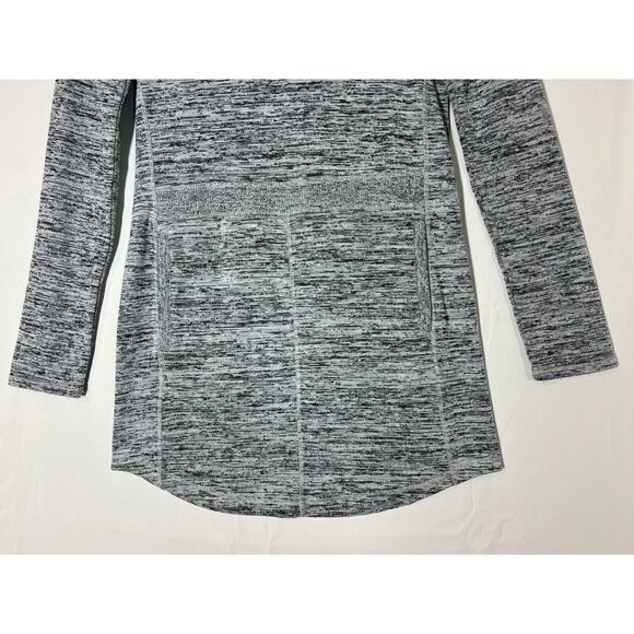 Athleta Techie Sweat Popover Dress Womens Sz XS Hooded Pockets Athleisure Casual - Picture 4 of 13